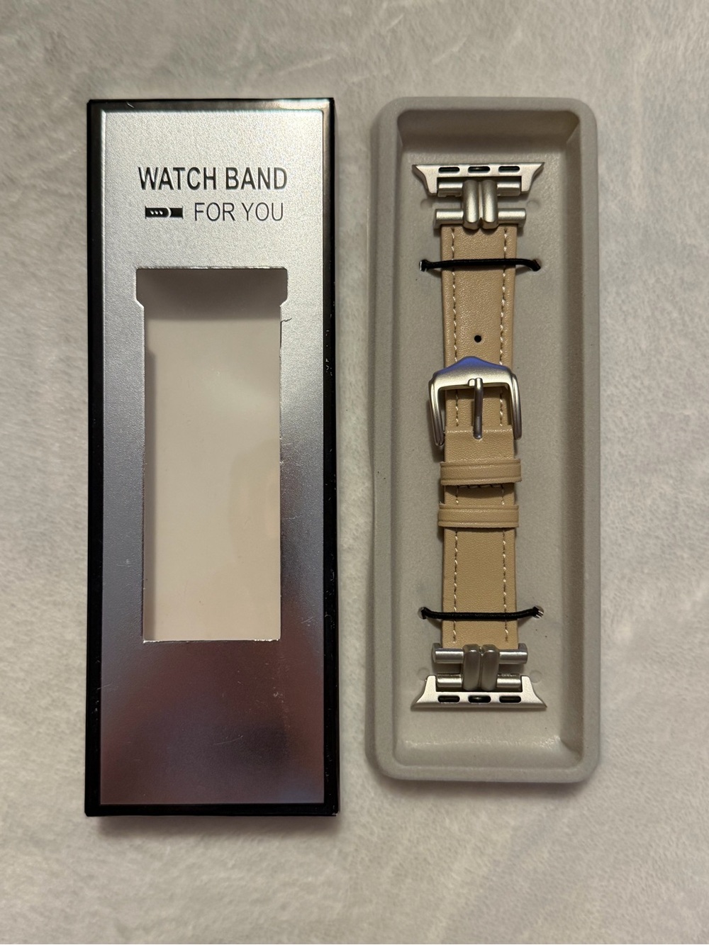 Leather Band Compatible with Apple Watch Band Women 38mm 40mm 41mm